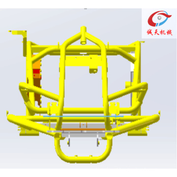 Motorcycle Frame Parts with Steel